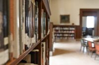 books in the library