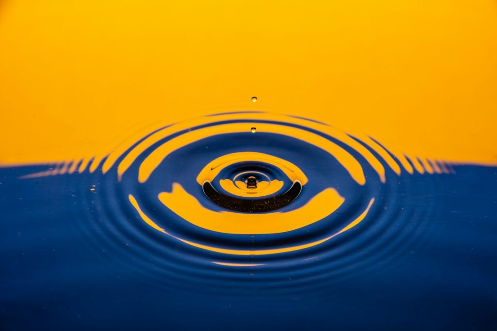 a drop of water