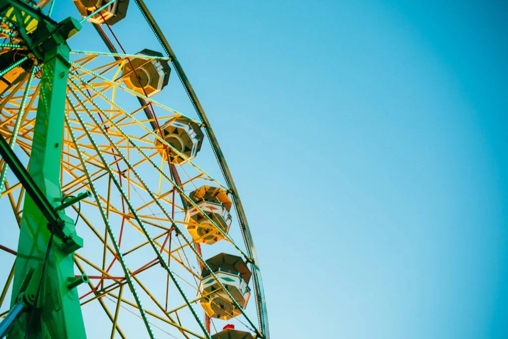 a ride wheel